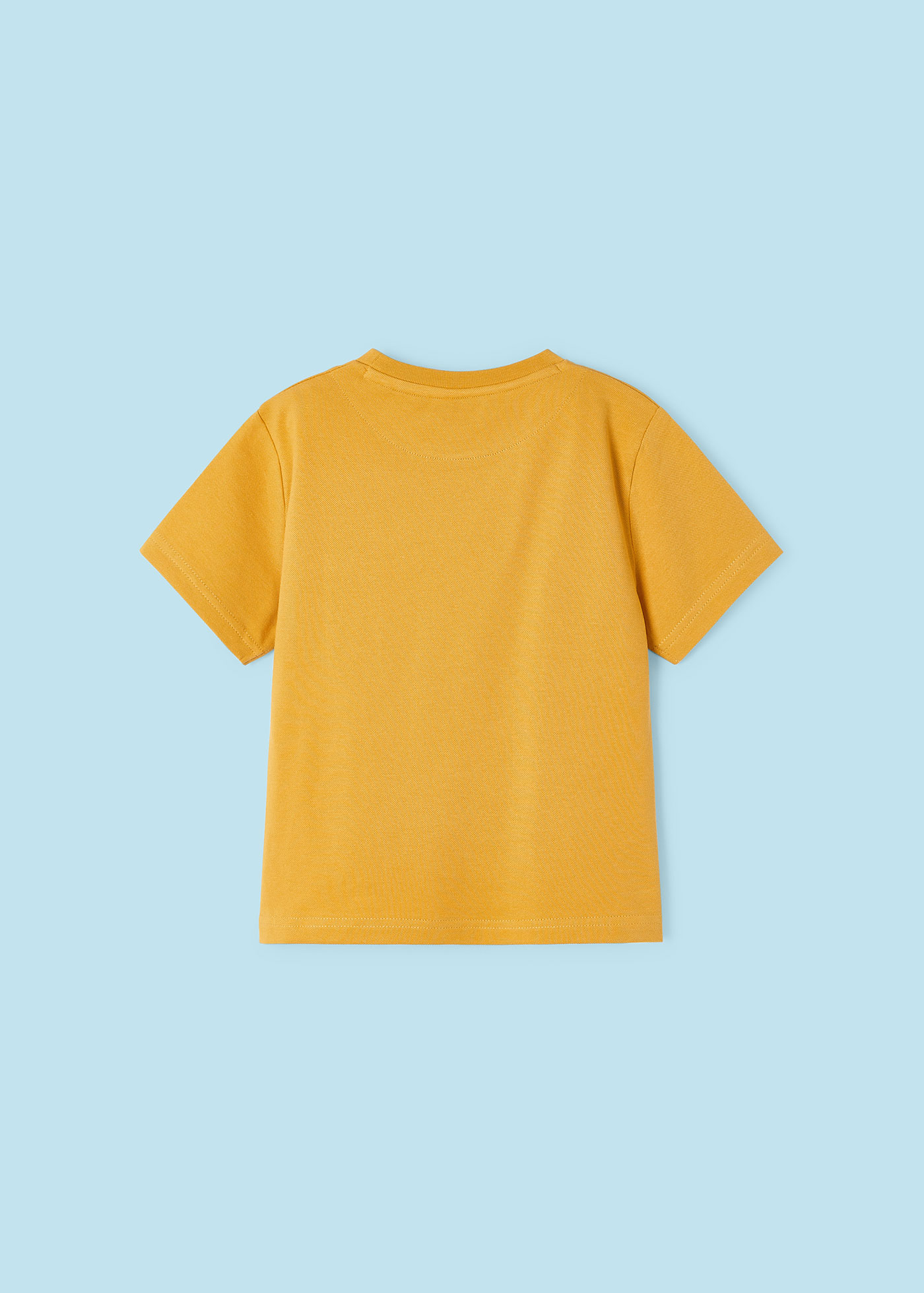 Camiseta Better Cotton Piqué para meninos, cor ocre
