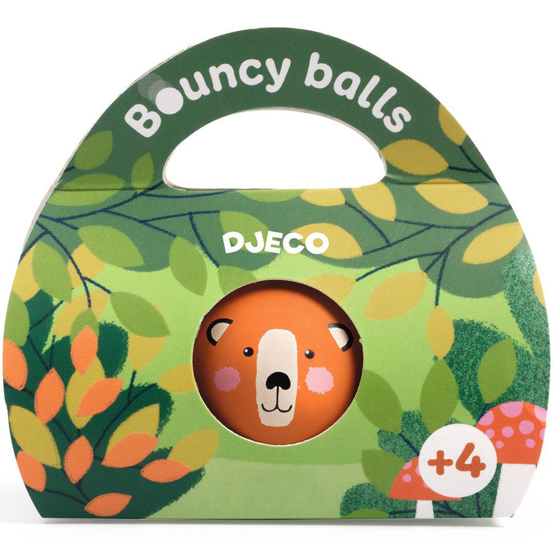 Djeco stuiterbal wilde dieren - assorti