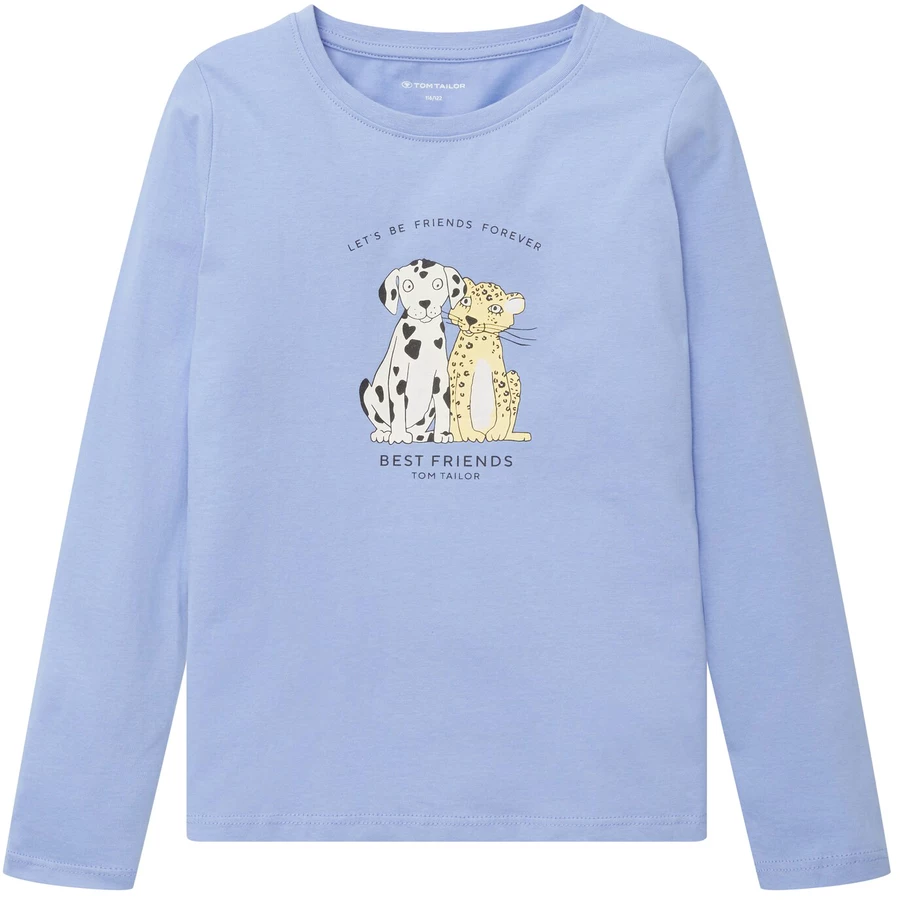 TOM TAILOR Langarmshirt Calm Lavender