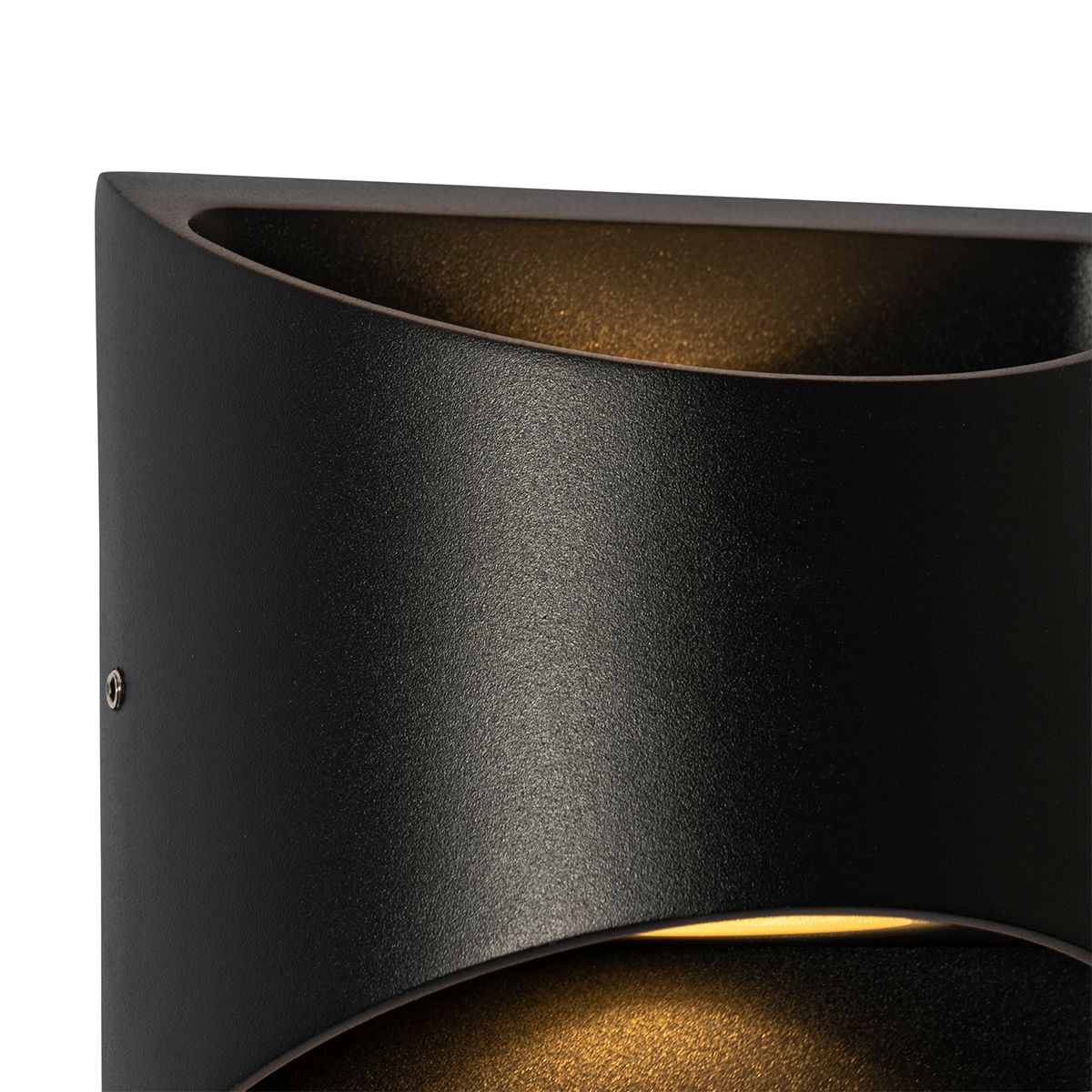 Moderne buiten wandlamp zwart incl. LED 2-lichts IP54 - Mal