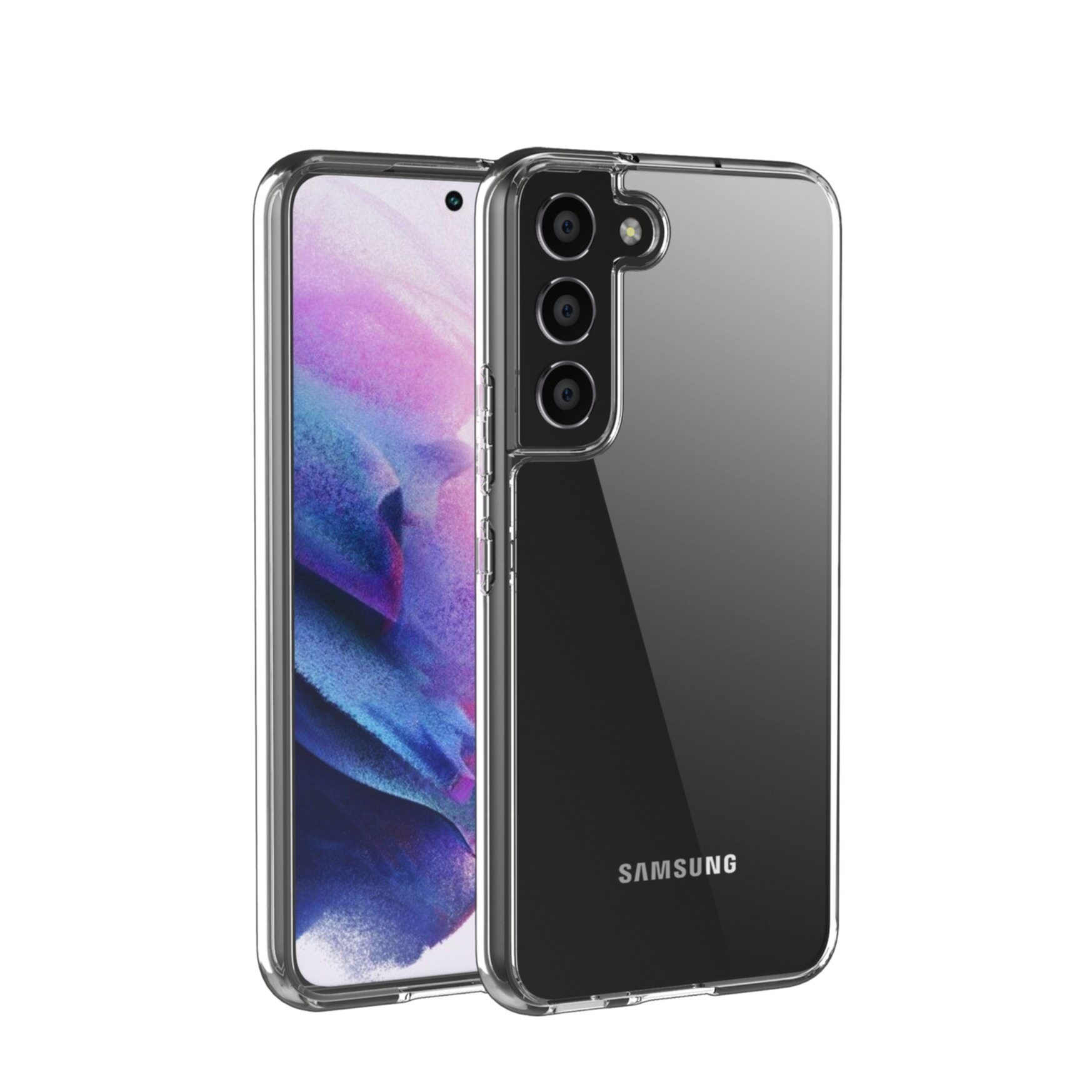 Samsung Galaxy S22 5G Gummi Case Hülle Ultra Thin 0.8mm - Transparent