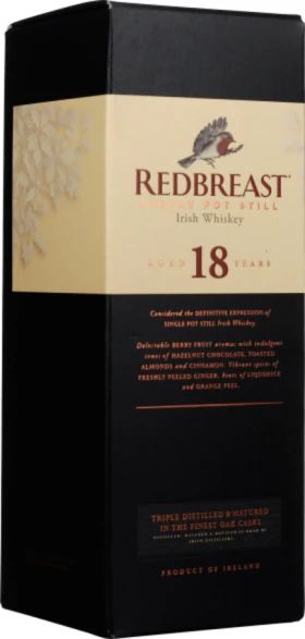REDBREAST 18 YEARS POT STILL 70CL