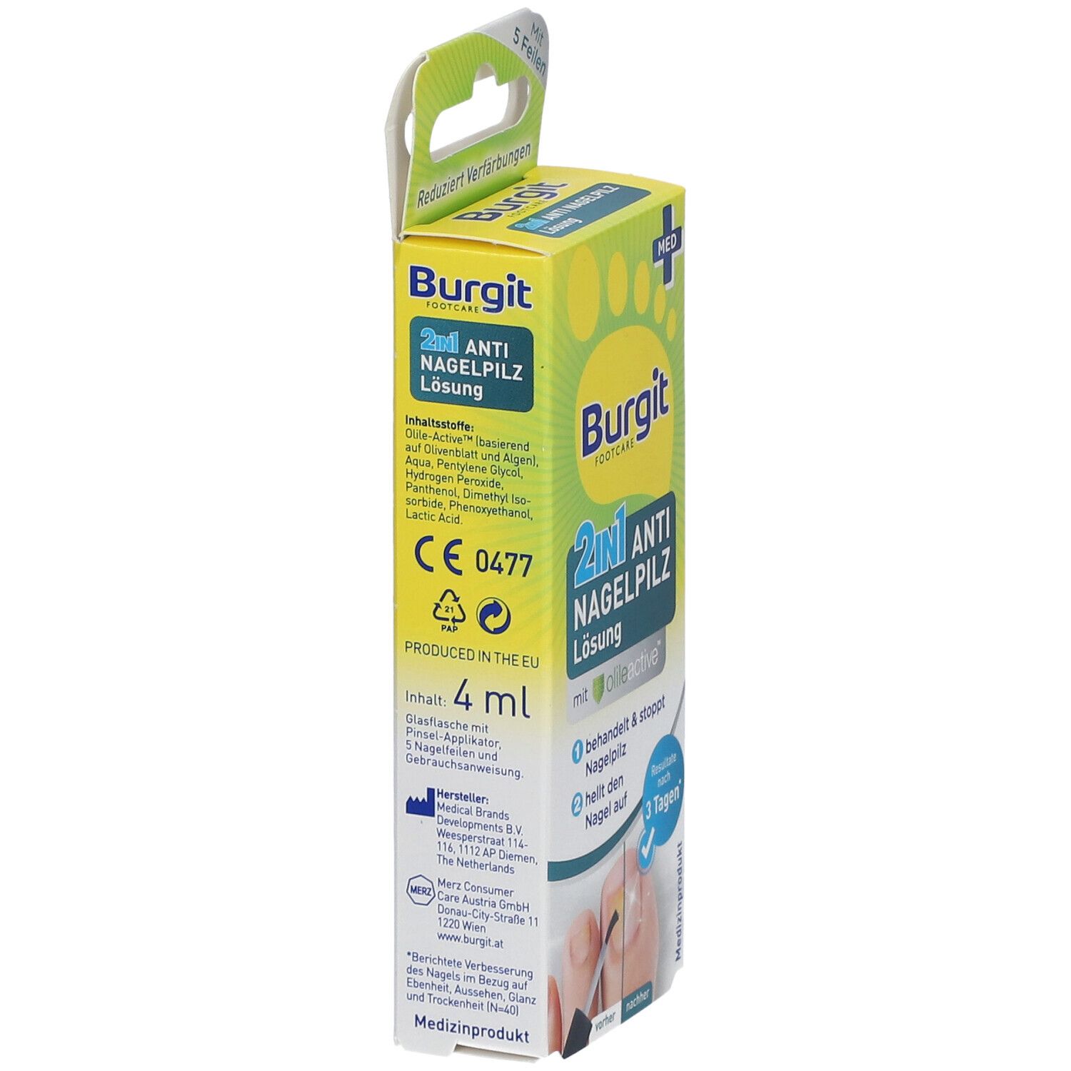 Burgit 2 in1 Anti Nagelpilz Lösung