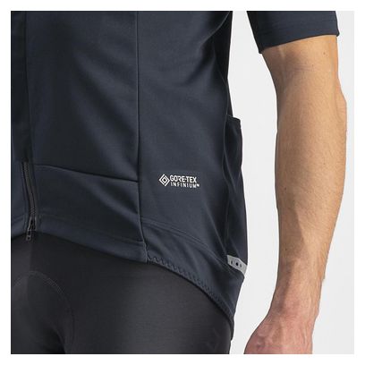 Maillot Manches Courtes Gabba Castelli RoS 2 noir/noir reflex