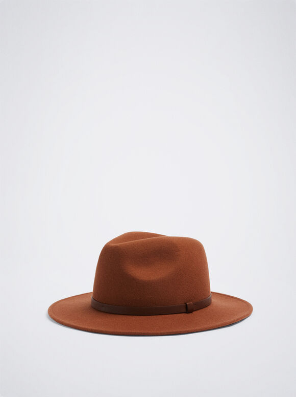 Gorro de lã - Marrom