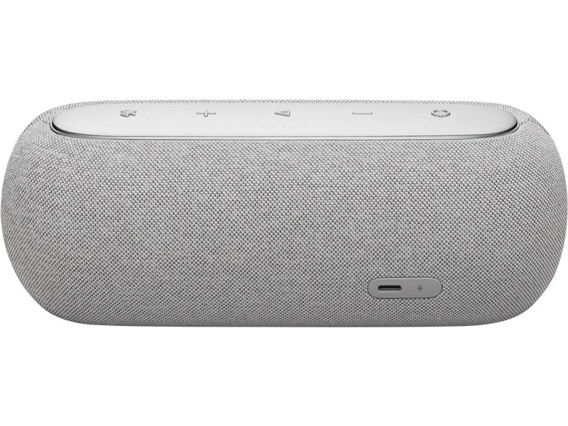 Harman/Kardon Lautsprecher Luna Grau Eleganter tragbarer Bluetooth-Lautsprecher mit 12 Stunden Spielzeit