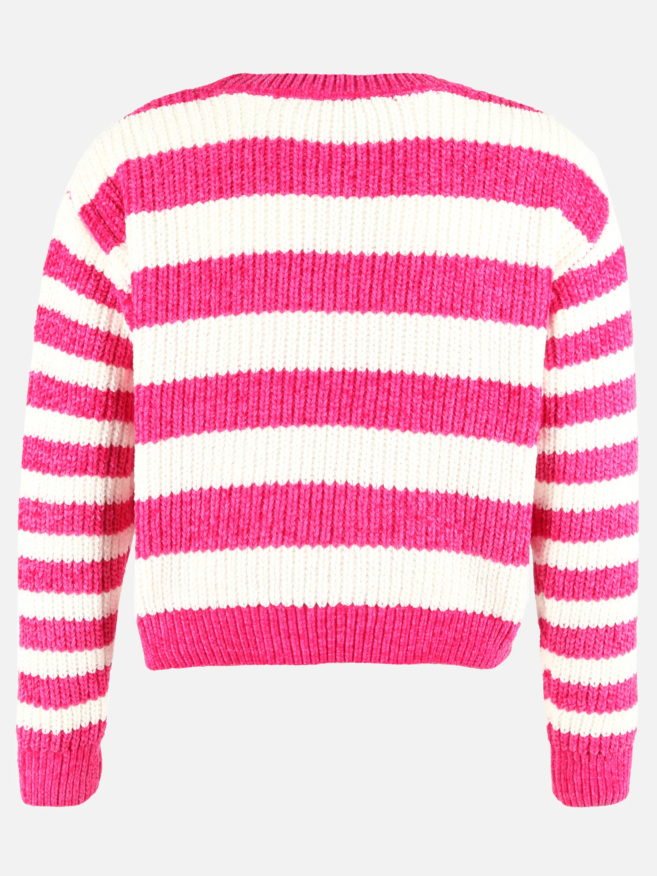 Mädchen Chenille Pullover mit Streifen