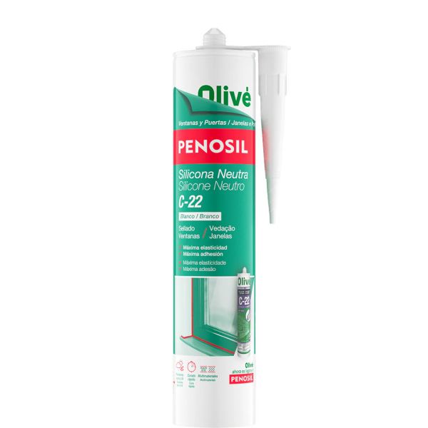 Penosil Silicone Neutro Janelas C-22 de Máxima Elasticidade-carvalho