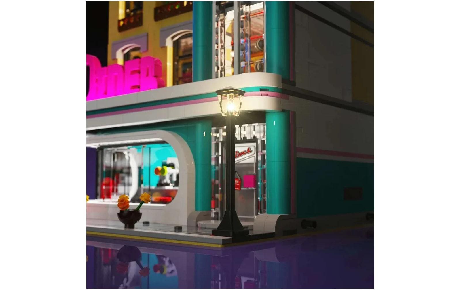 LED-Licht-Set für LEGO® für 10260 Amerikanisches DinerBeleuchtungs-Kit