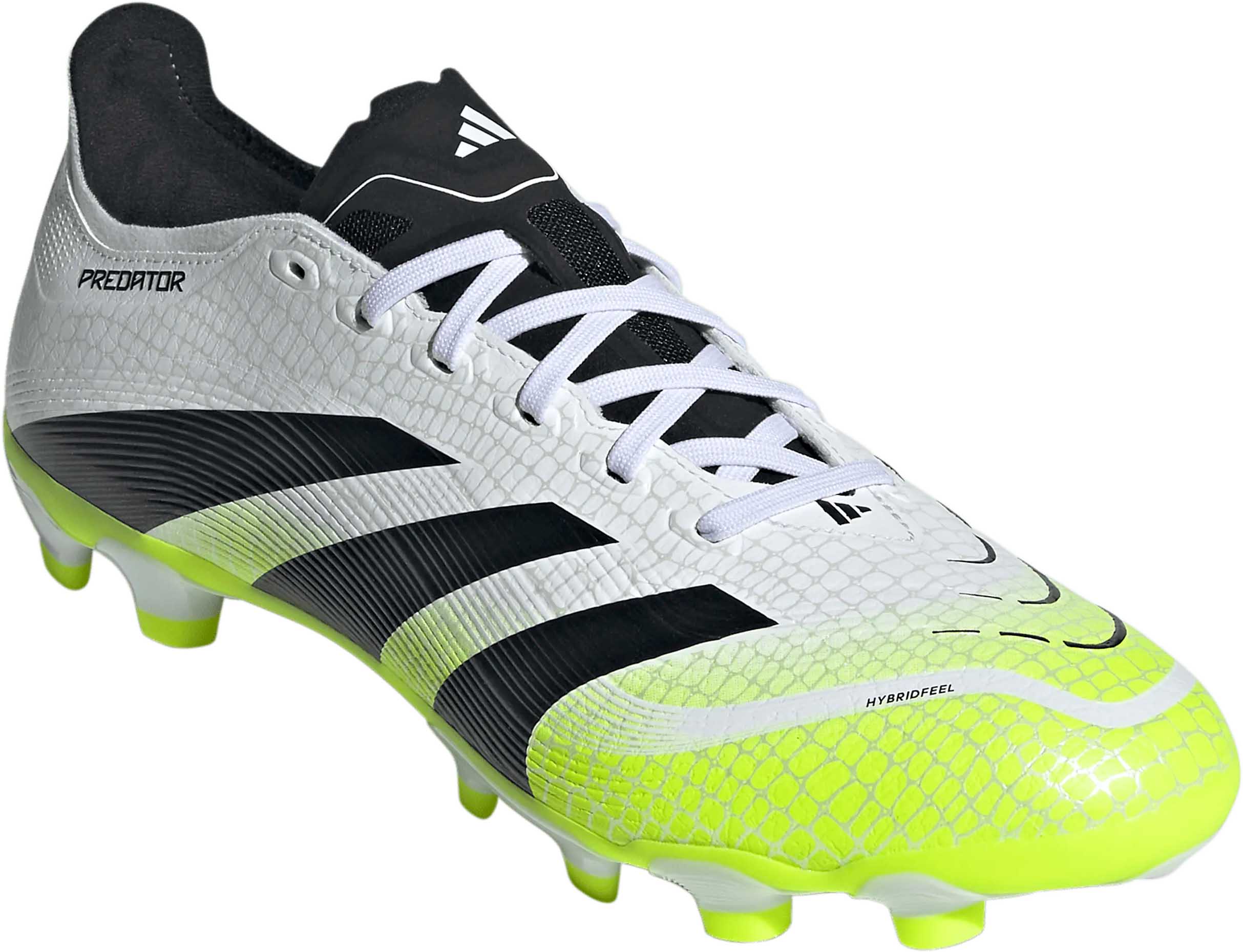Predator League MG Cloud White/Core Black/Lucid Yellow
