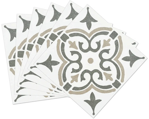 Zelfklevende wandtegels Jamila olijf 15,25 x 15,25 cm 6 st.