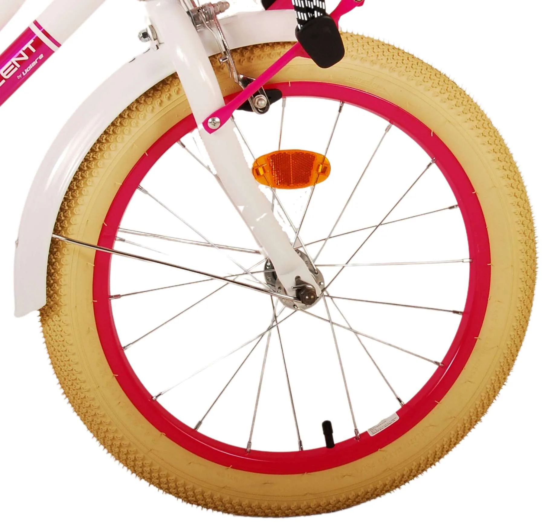 TPFSports Excellent Kinderfahrrad - Mädchen - 18 Zoll - Rücktritt + Handbremse - Schwarz