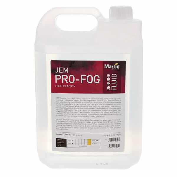 Martin by Harman Jem Pro-Fog 5l High Density