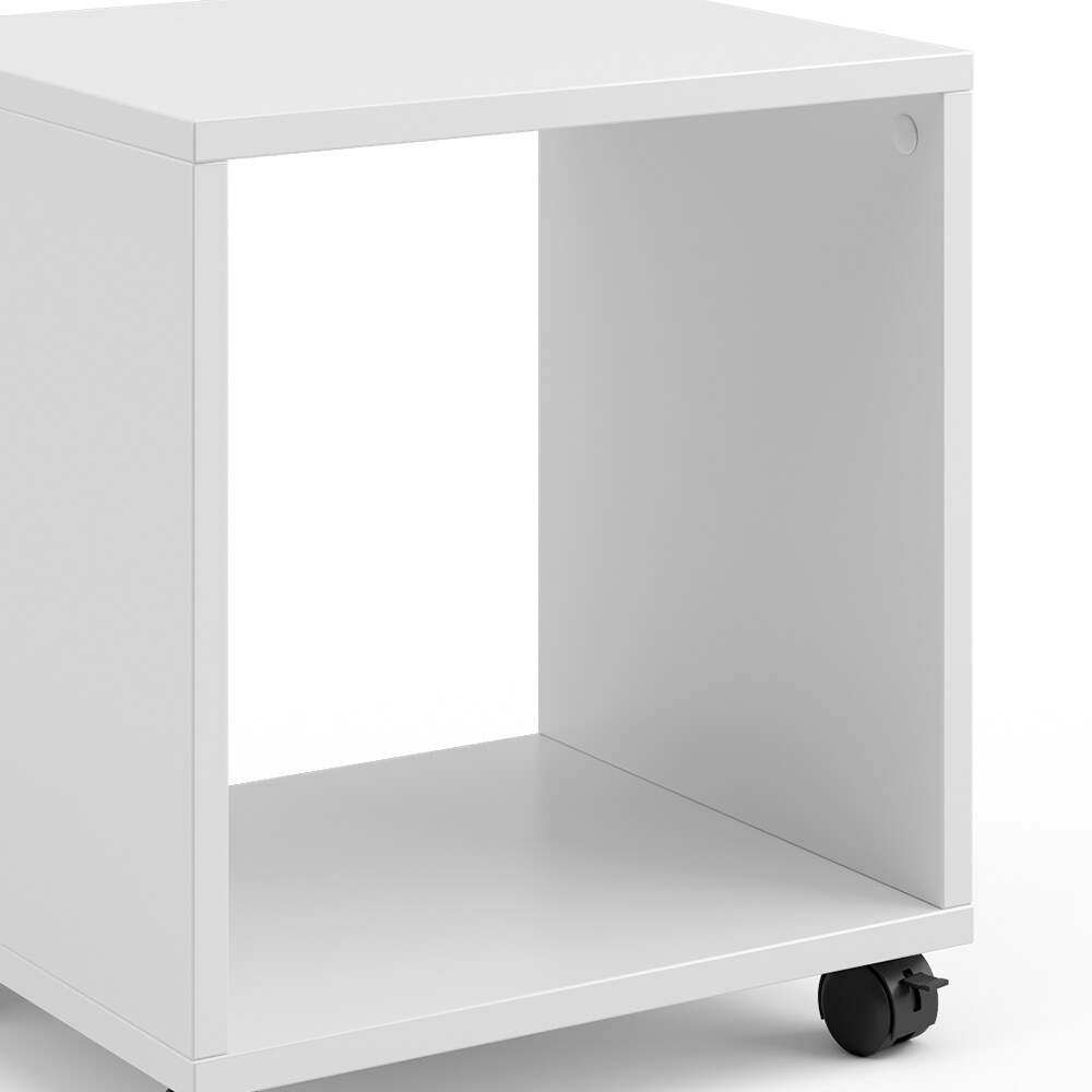 Vicco Rollcontainer für Faltbox Bürocontainer 1 Fach Aktenregal Büroregal Regal