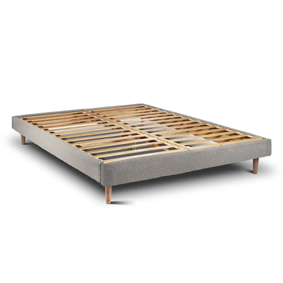 Lit Sommeil de plomb - 150x200 cm - Gris