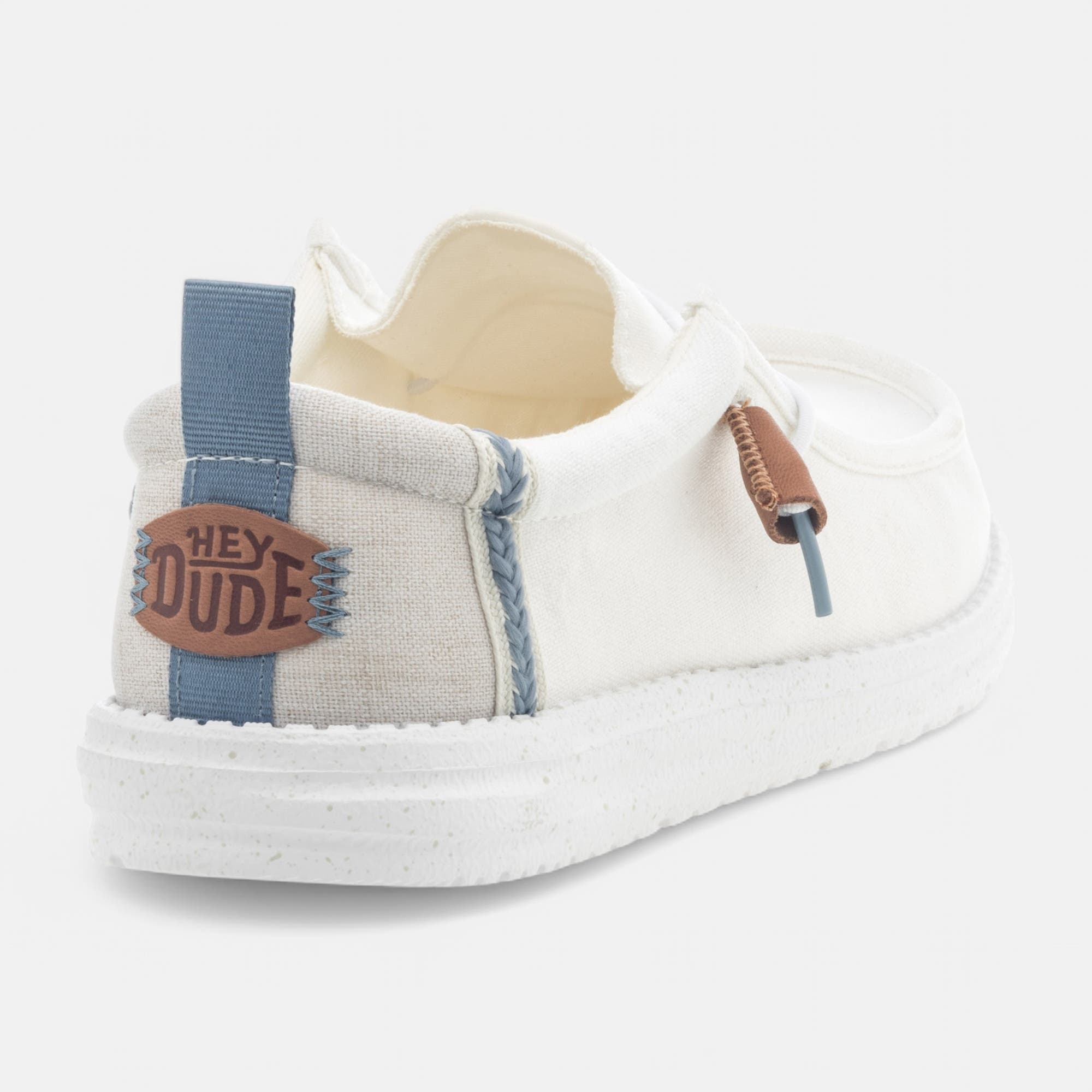 Baskets en toile Homme blanc