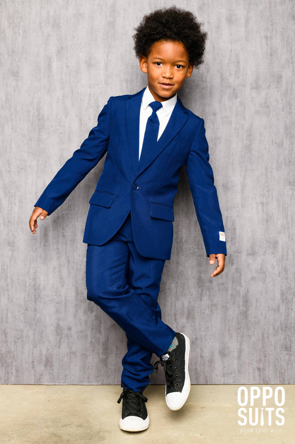 OppoSuits kostuum Navy Royale blauw