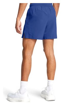 Short Under Armour Launch Unlined 5in Bleu Homme