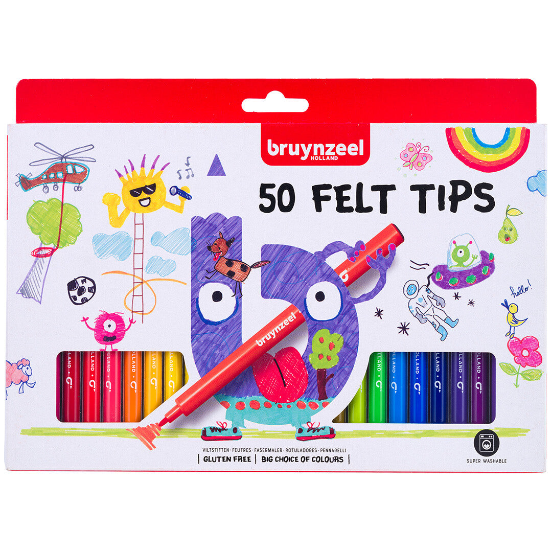 Bruynzeel viltstiften - 50st