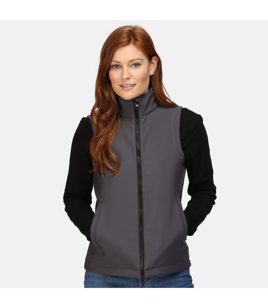 Regatta - Veste softshell sans manches ABLAZE - Femme (Gris/noir) - UTPC4064