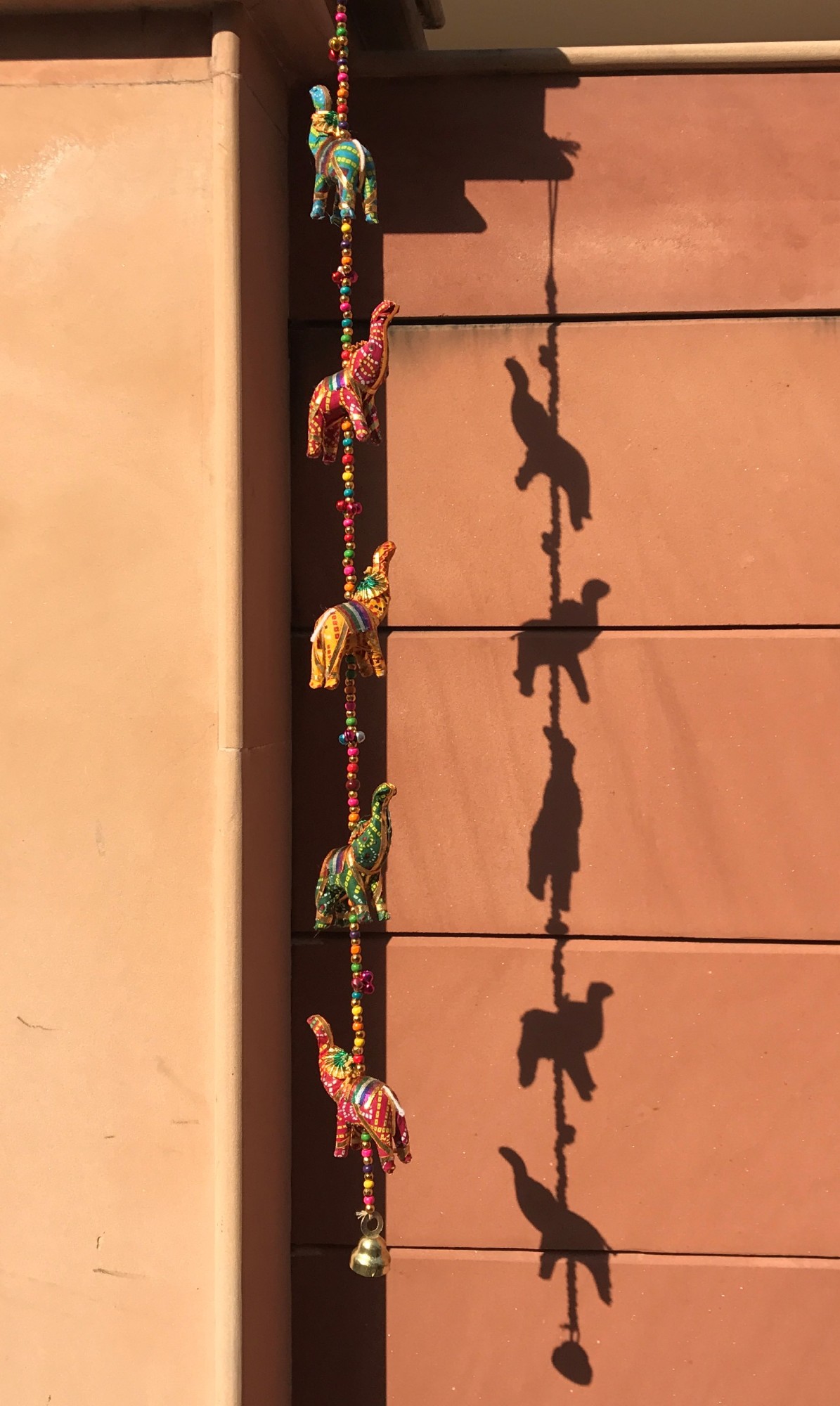 5er Girlande 'Elefant' hängend, multicolor, L 85 cm günstig bestellen