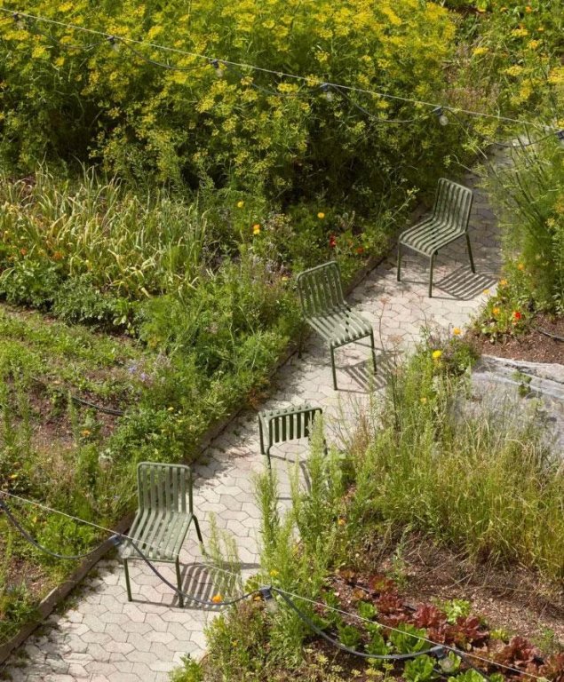 Hay Palissade tuinstoel Olive