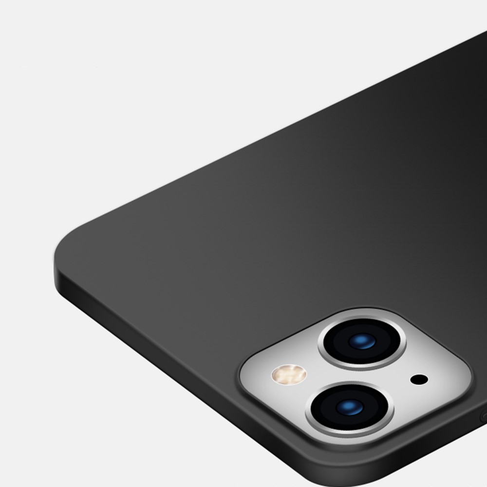 iPhone 15 Pro Hülle Hardcase Super Slim - Schwarz (Matt)