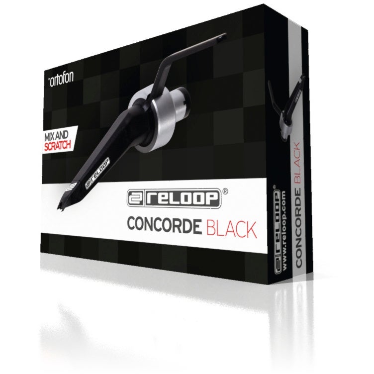 Reloop Concorde Black allround cartridge met stylus
