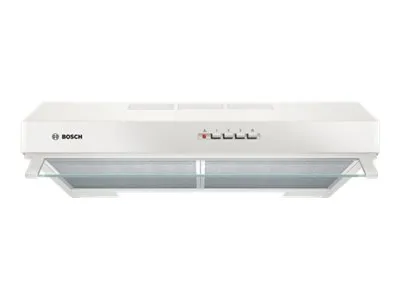 Bosch Serie | 4 DUL63CC20 - Hætte - standard - bredde: 60 cm - dybde: 48.2 cm - udtrækning og recirkulation (-) - hvid