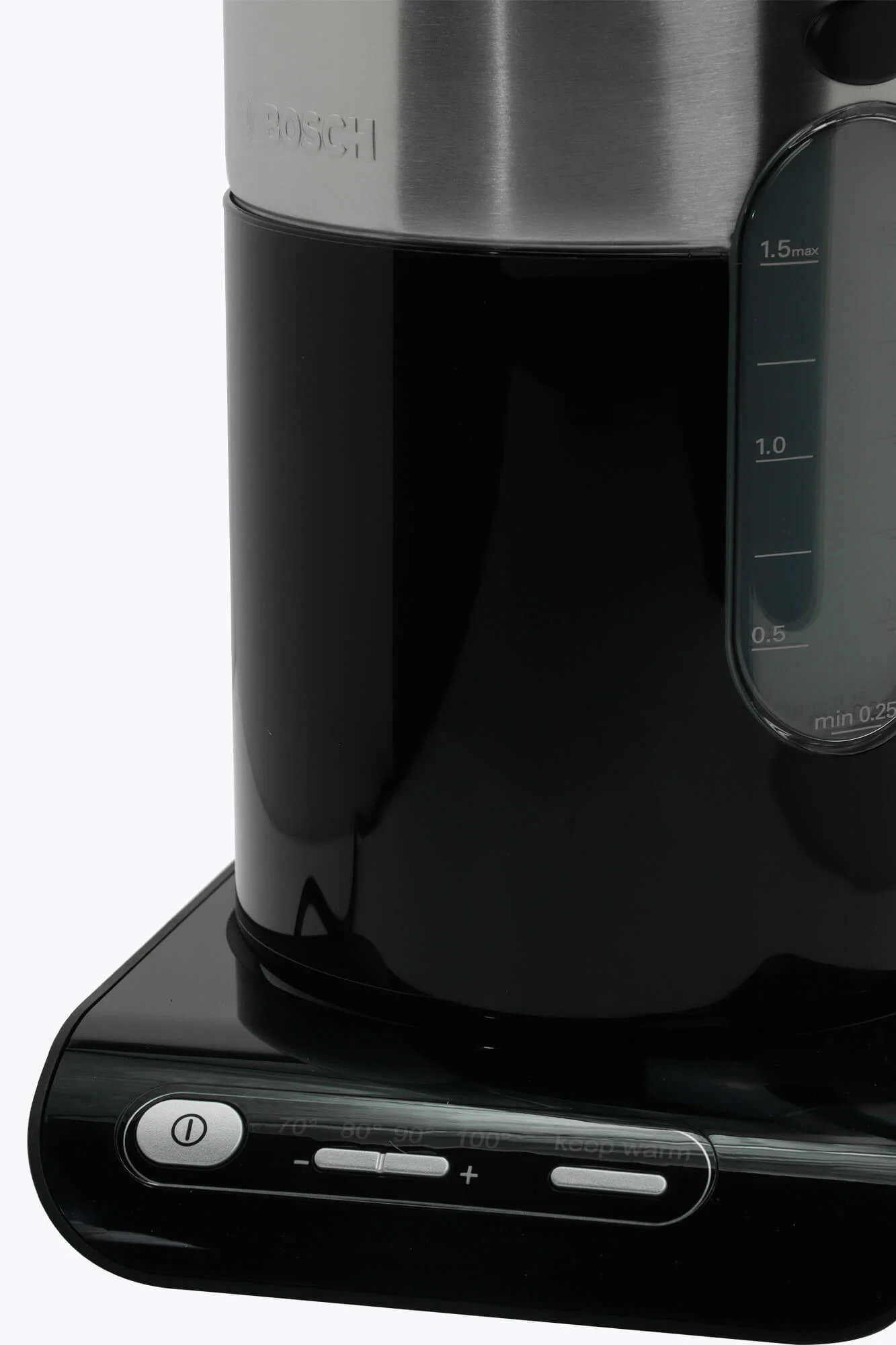 Bosch Wasserkocher 2.400W. 1,5 Liter Schwarz