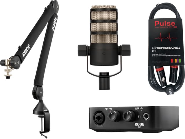 Røde PODMIC Gamers & Streamers pakke