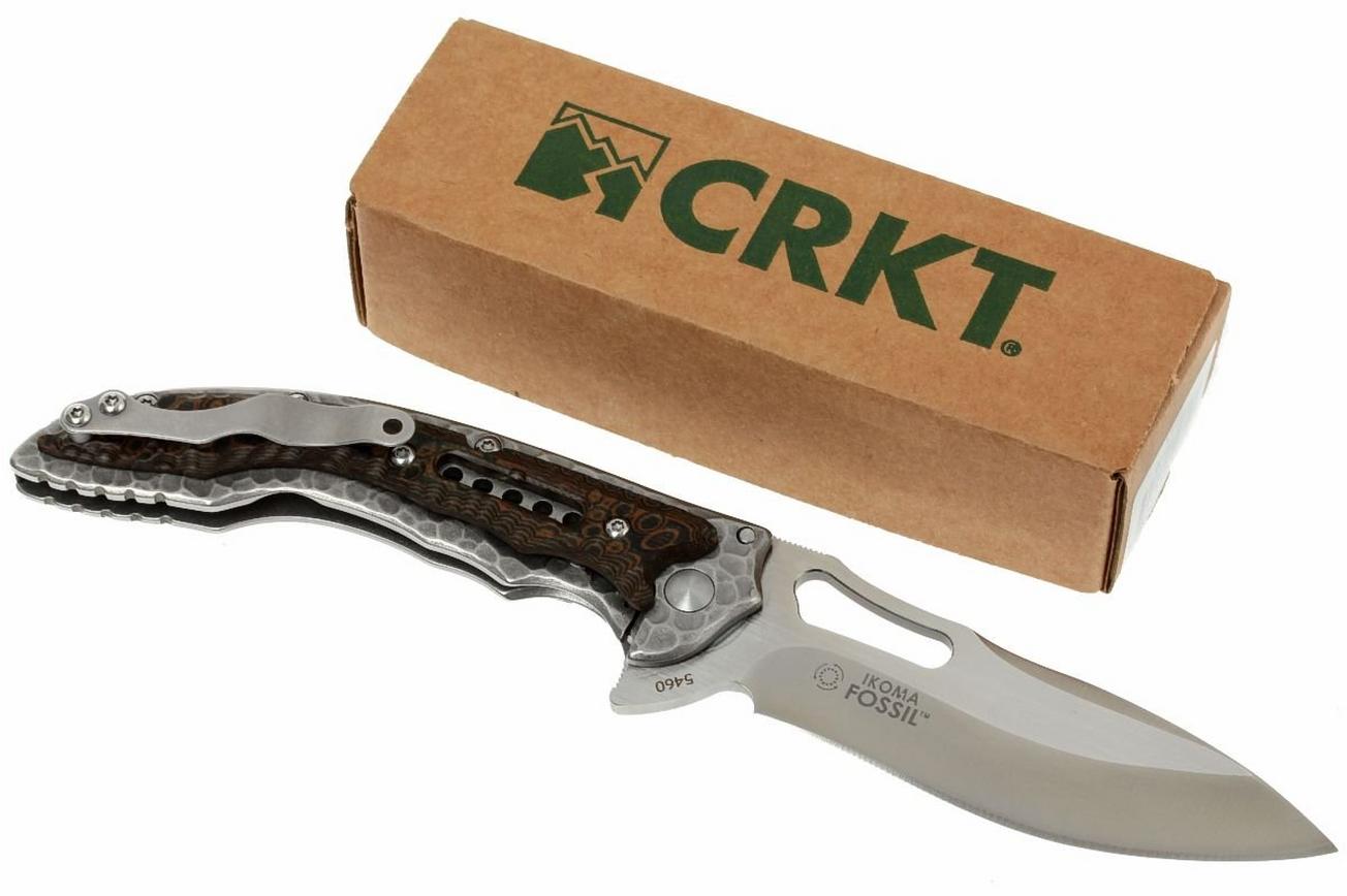 CRKT Fossil Small 5460 zakmes, Flavio Ikoma design