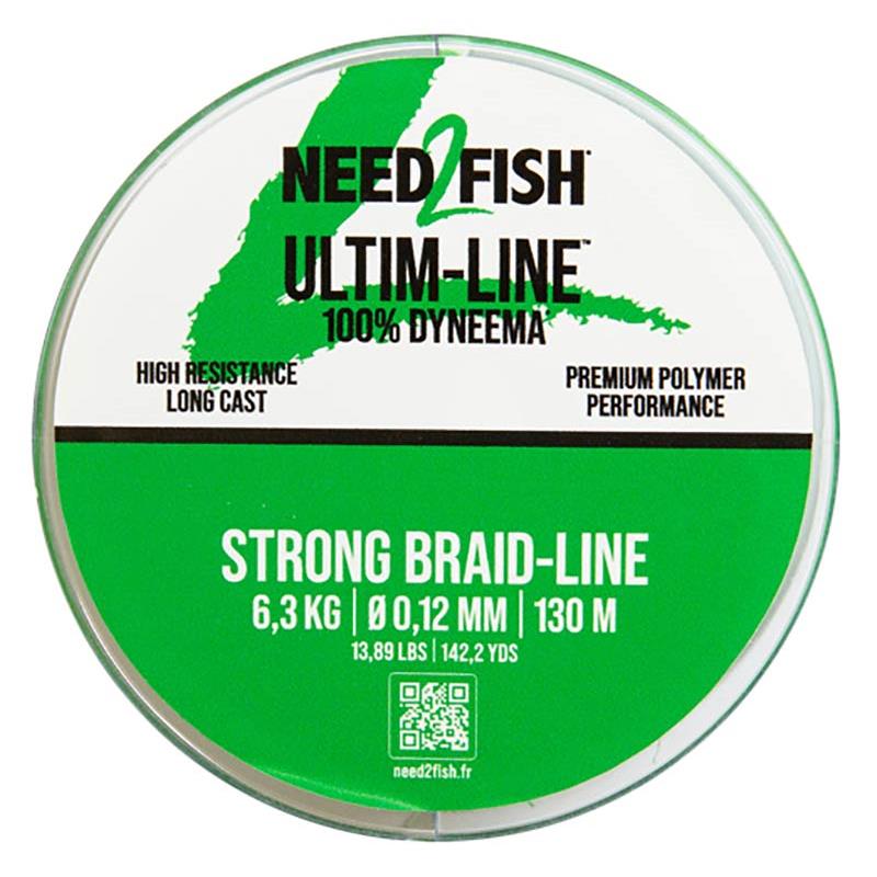 Tresse Need2fish Ultim-Line - Vert - 130M