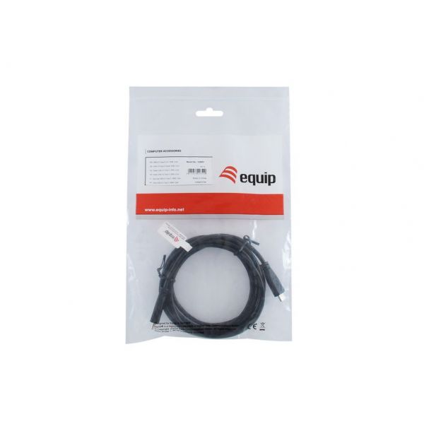 Equip Cabo USB-C 2.0 M/M 2m Preto - 128887