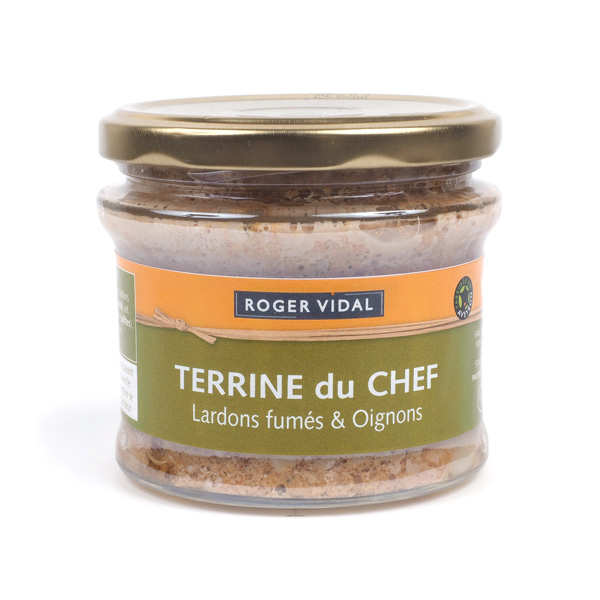 Terrine du Chef aux lardons fumés et oignons