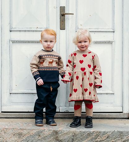 Hust and Claire Kleid - Strick - Karina - Biscuit Melange