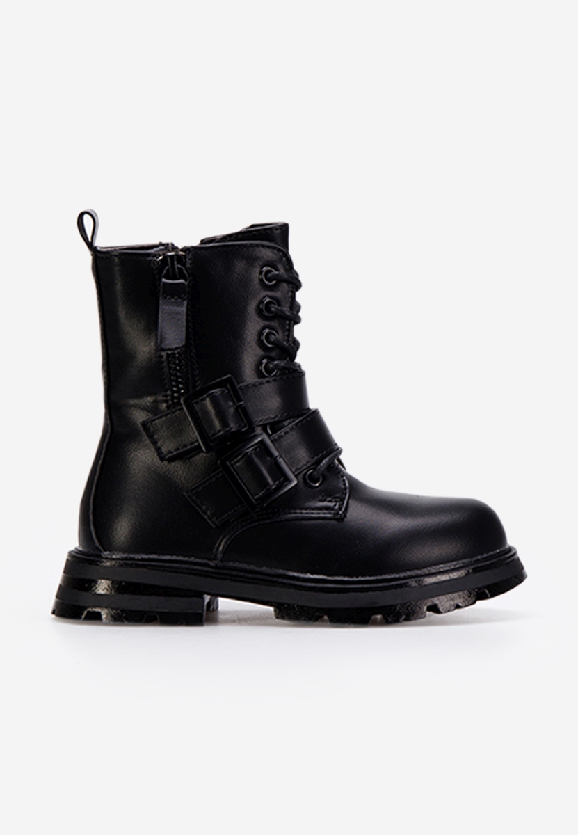 Bottines filles noires Xira A V2