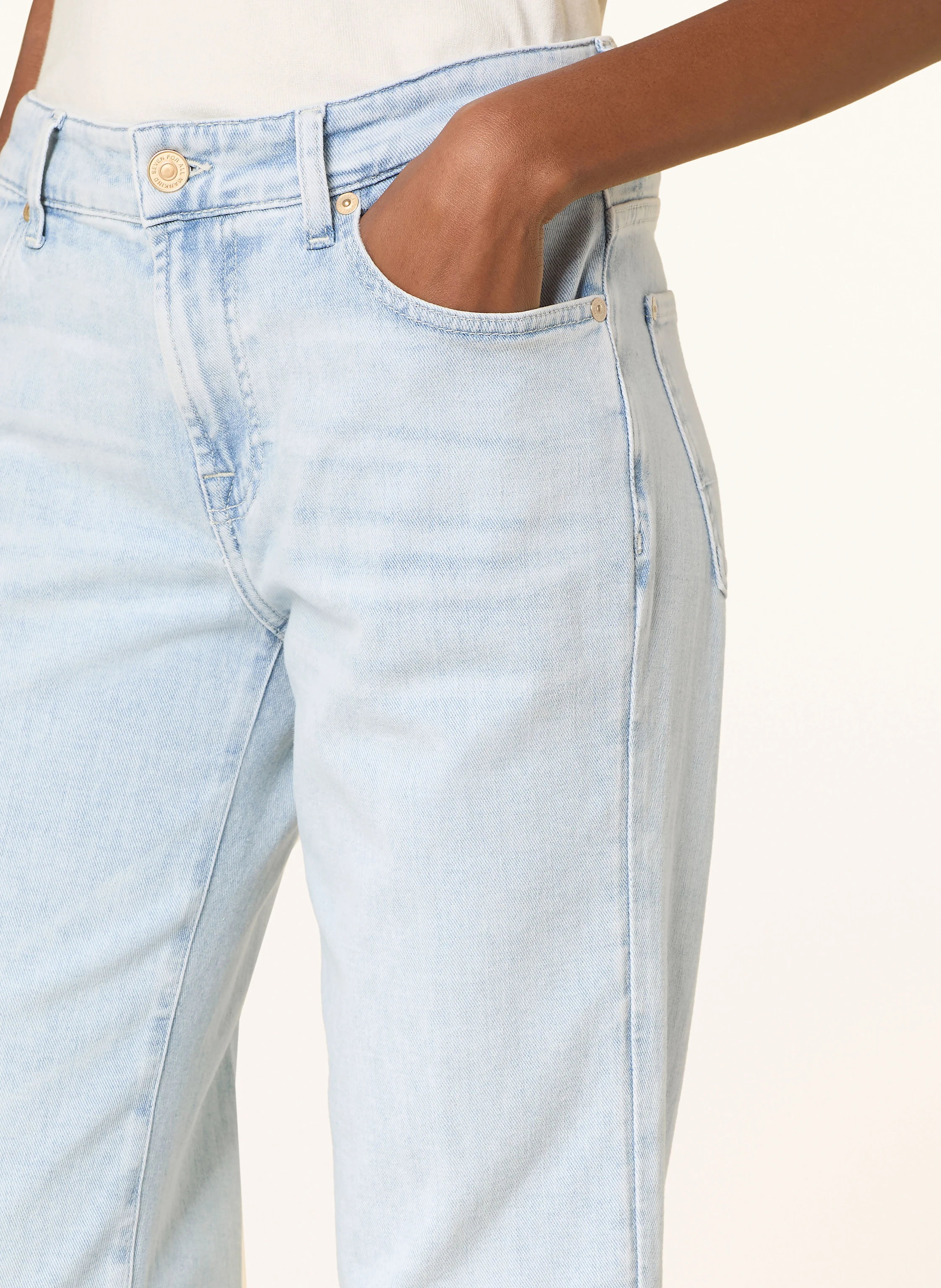 7 for all mankind Straight Jeans CALIE