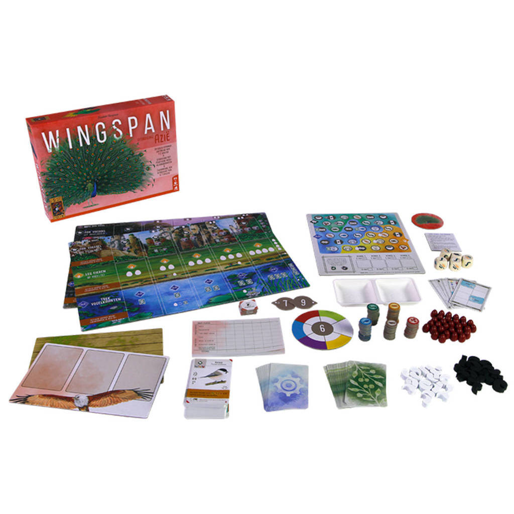 wingspan uitbreiding: azië uitbreidingsspel