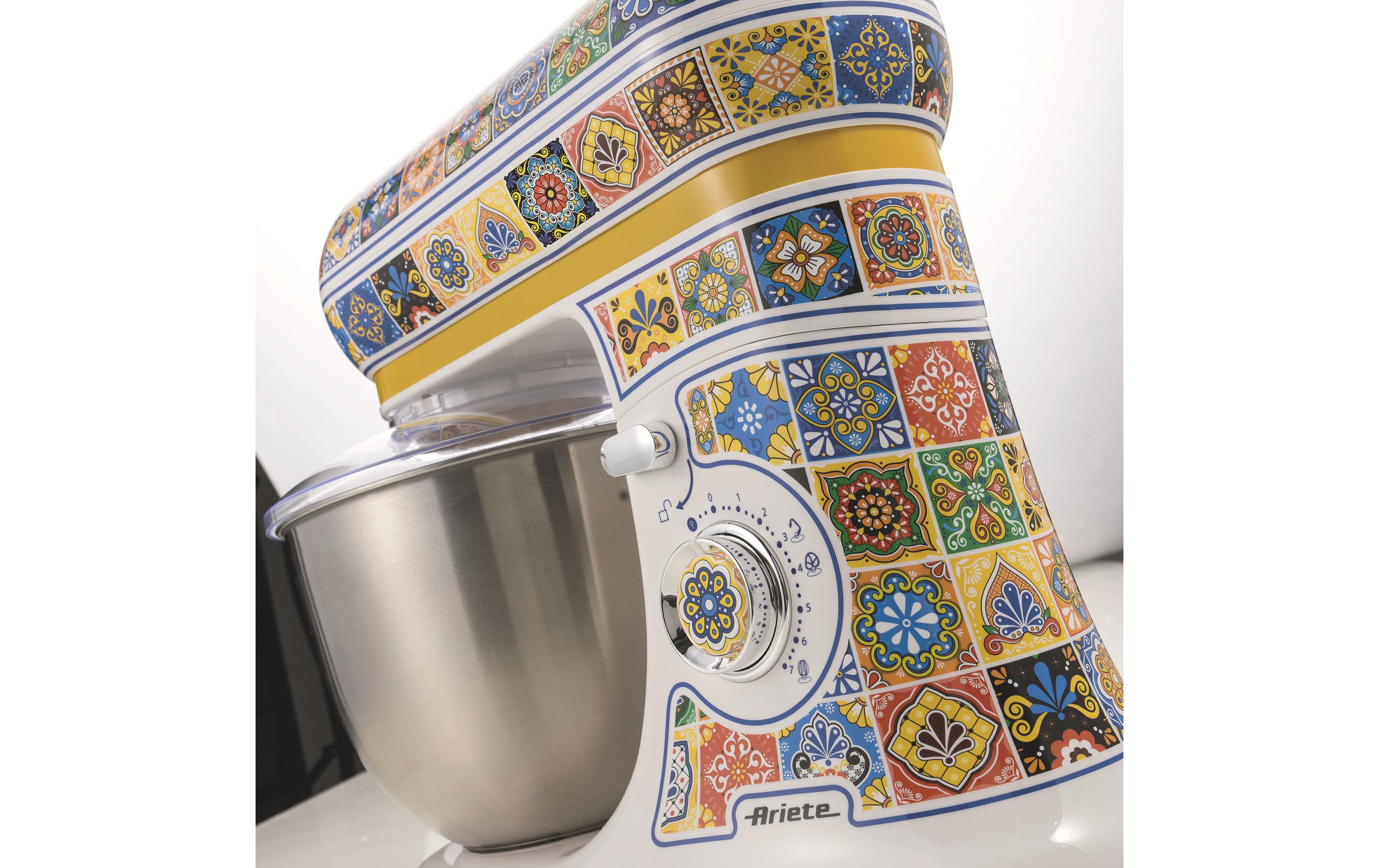 Küchenmaschine Positano ARI-1588-POS Gelb<br>Vielseitiges Küchengerät