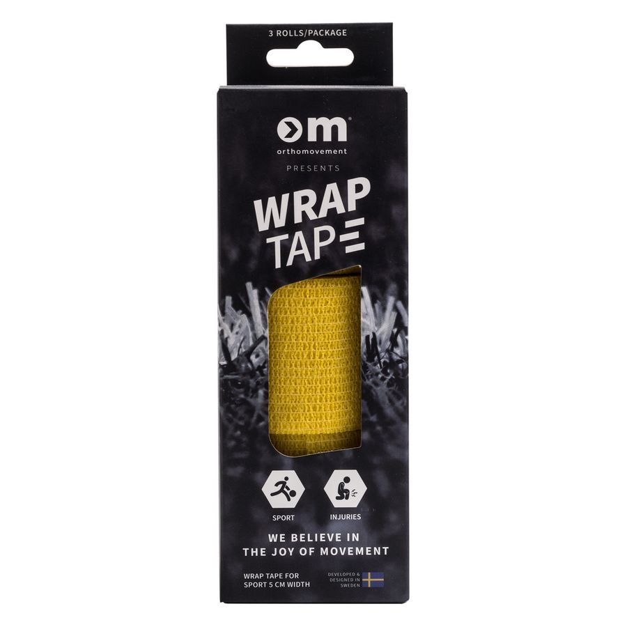 Ortho Movement Wrap Tape 5 cm x 4,5 m Pack de 3 - Jaune