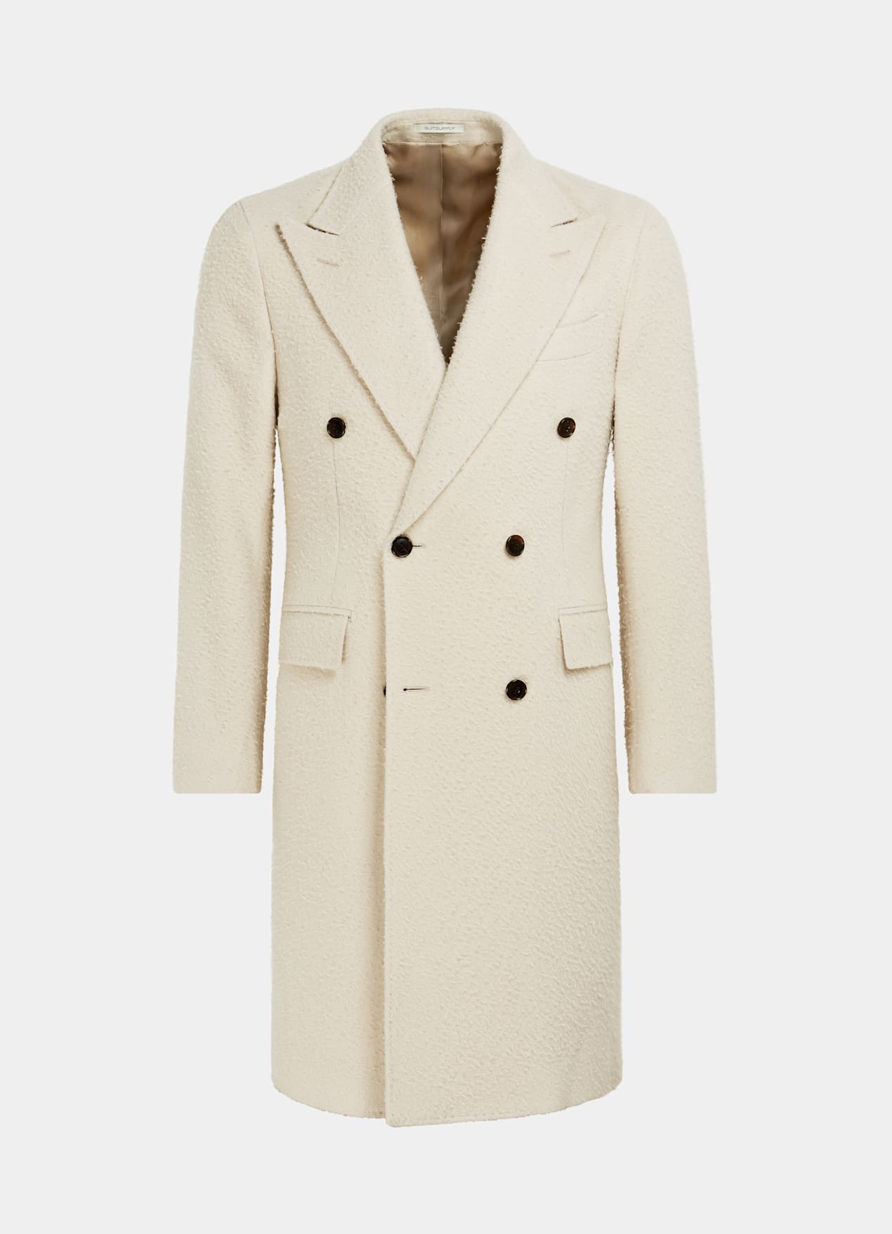 Manteau long sable