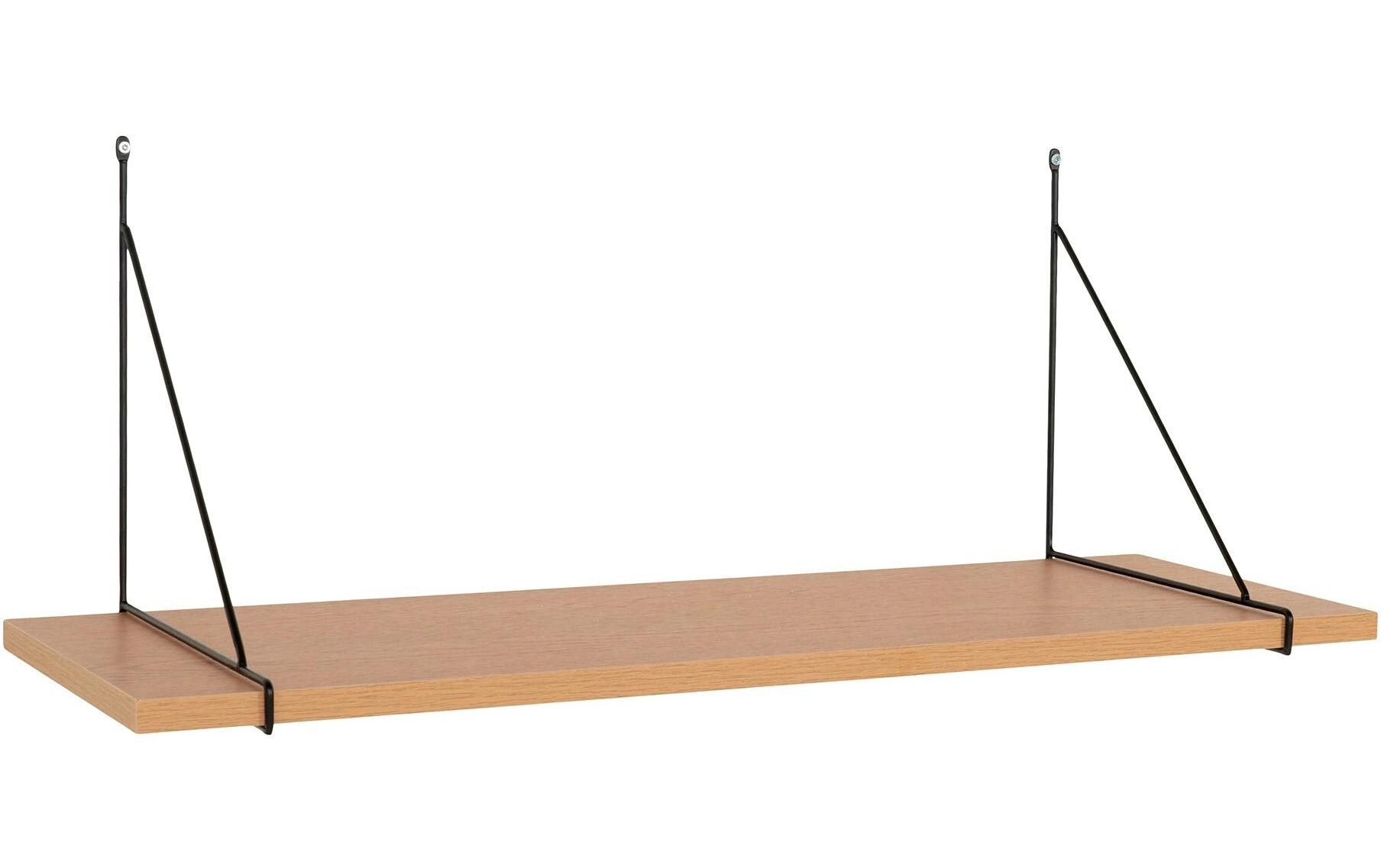 Wandregal Chiba 80 x 29 cm, BraunSchweberegal