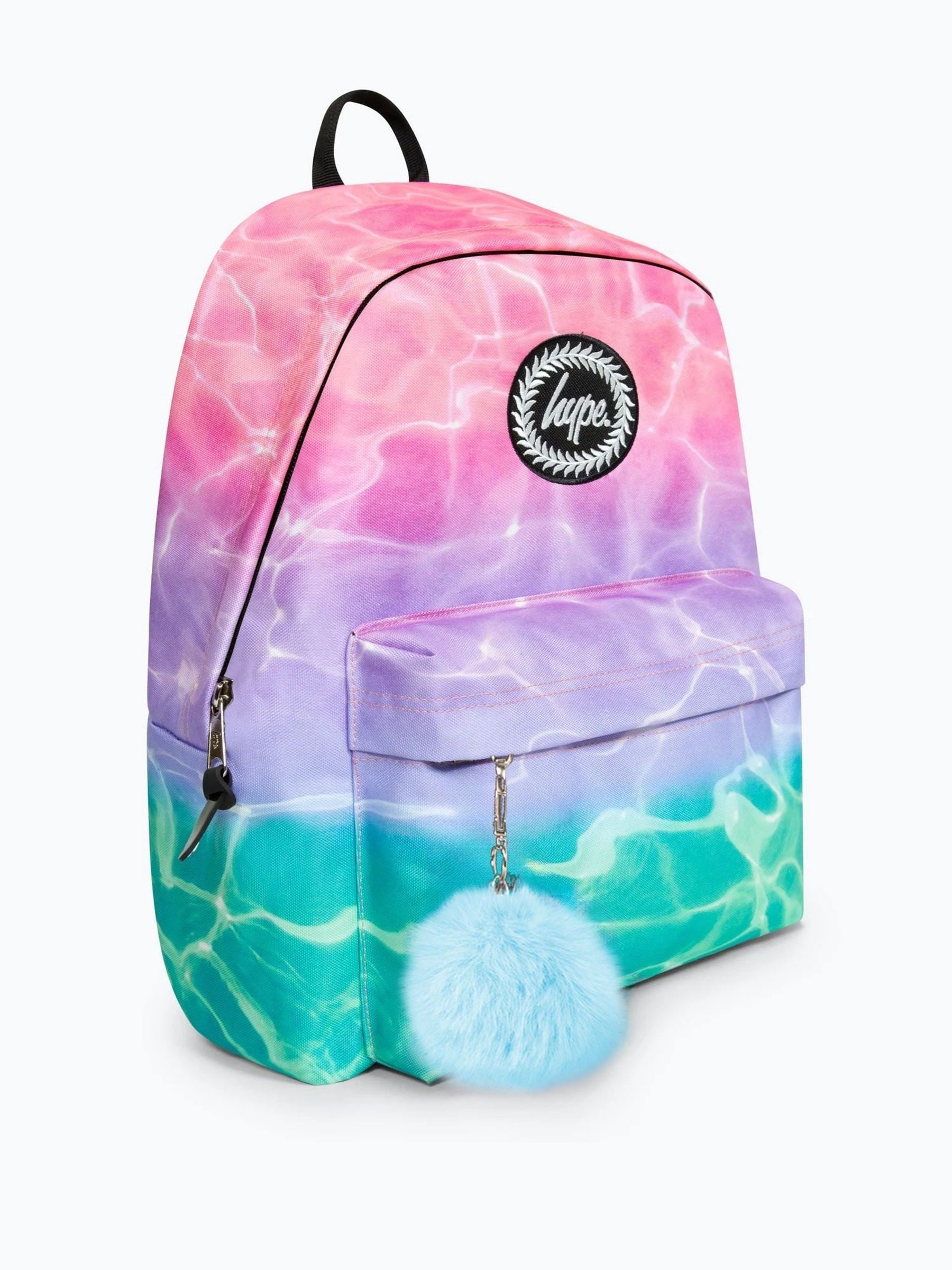 Hype. Girls Pink Pastel Pool Iconic School Backpack