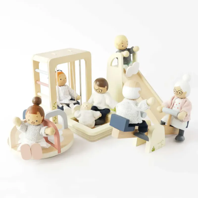 Le Toy Van Lekeplass, Dukkehustilbehør i tre