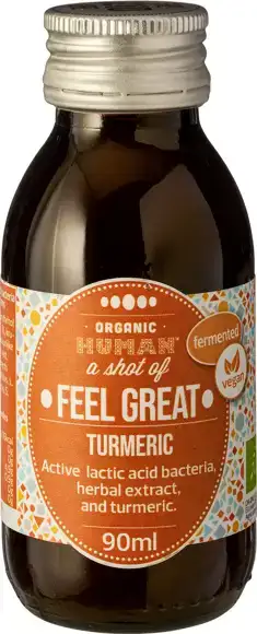 Gefermenteerd kurkumashot