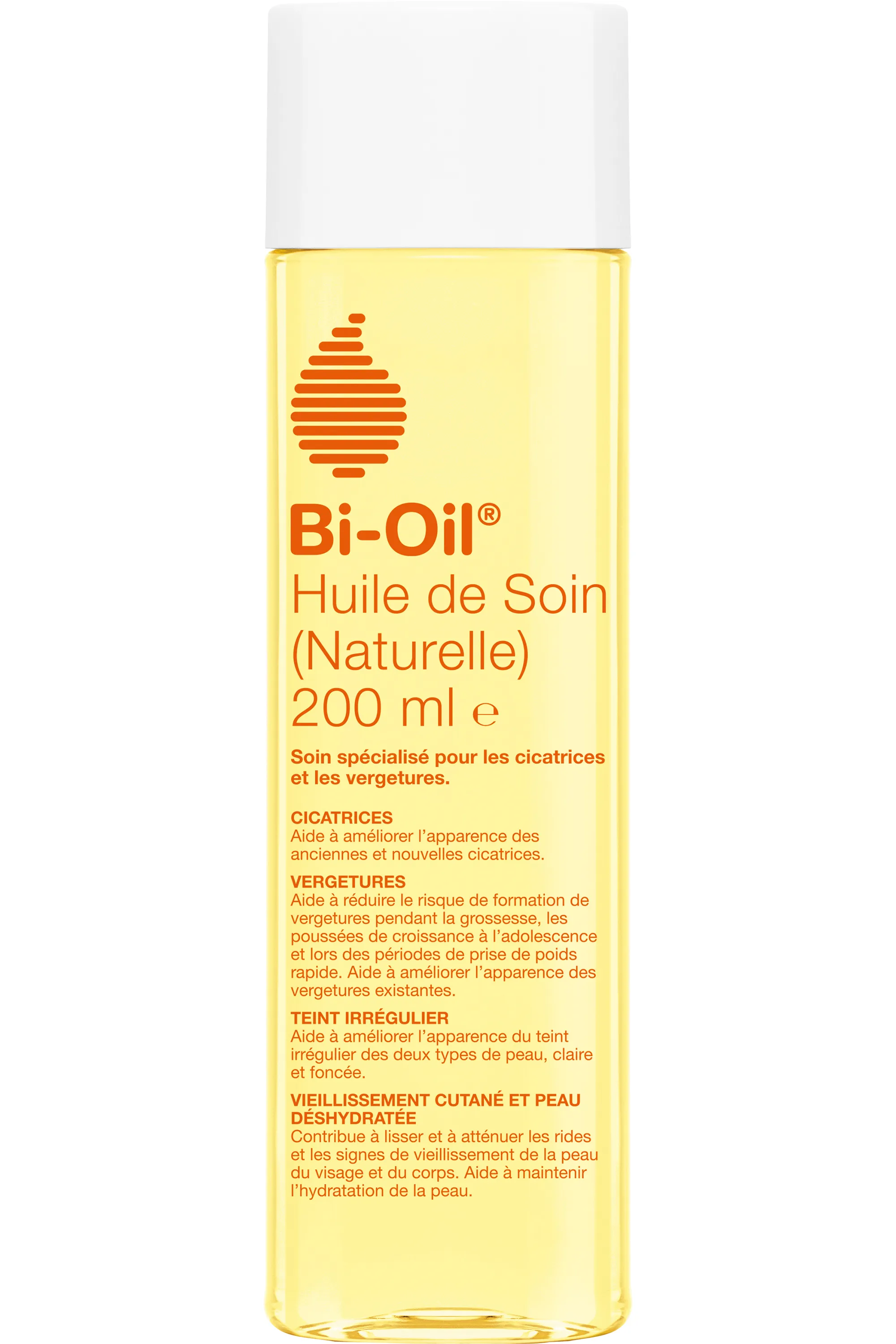 Bi Oil Huile de soin naturelle hydratante vergetures & cicatrices-125 ml