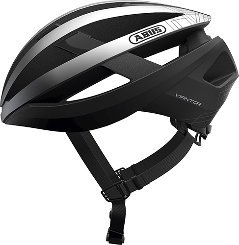 Abus Viantor Gleam Silver Cykelhjelm