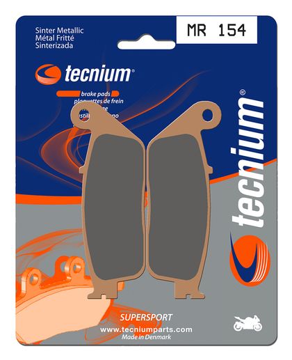 Plaquettes de freins Tecnium Performance métal fritté - MR154