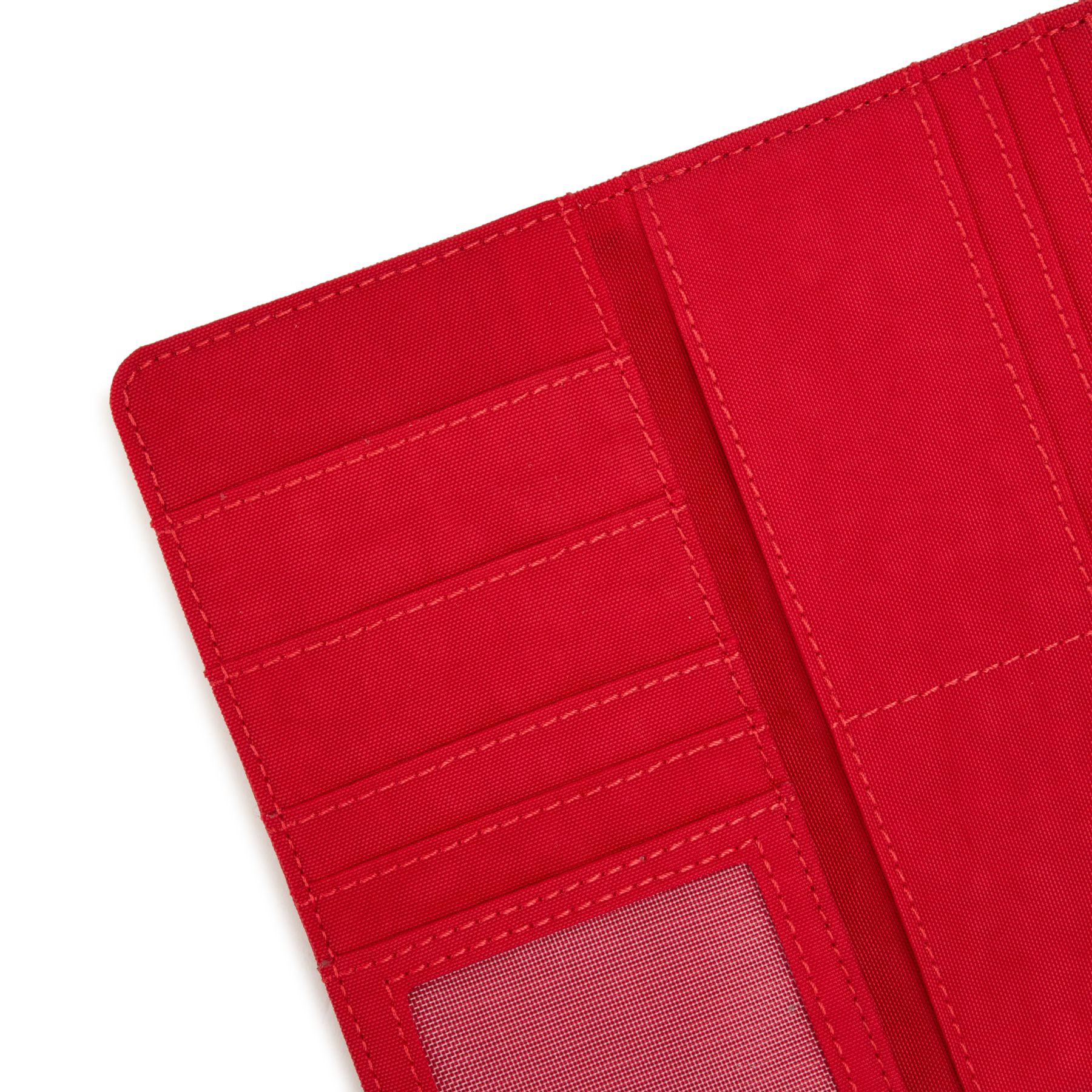 MONEY LAND Grand Portefeuille RFID - Red Rouge